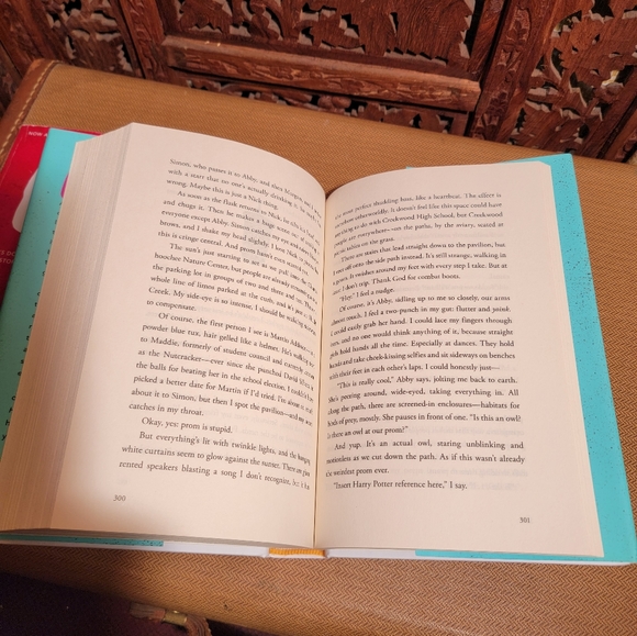 2 Becky Albertalli Books Simon vs. The Homosapiens Agenda and Leah on the Beat - Picture 14 of 14